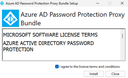 Proxy Bundle Setup — license terms